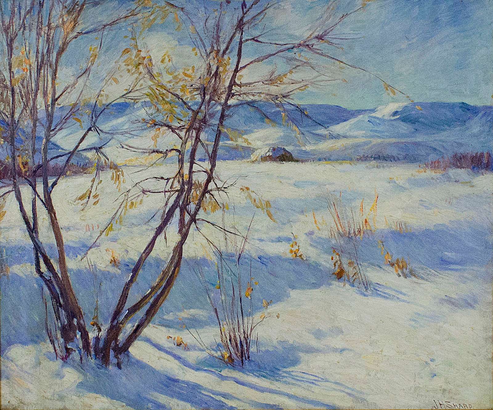Untitled (winter landscape)